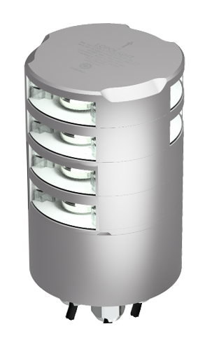 3nm dbl Stern+ 3nm dbl 360° white, silver anodized 3nm dbl Stern+ 3nm dbl 360° white, silver anodized